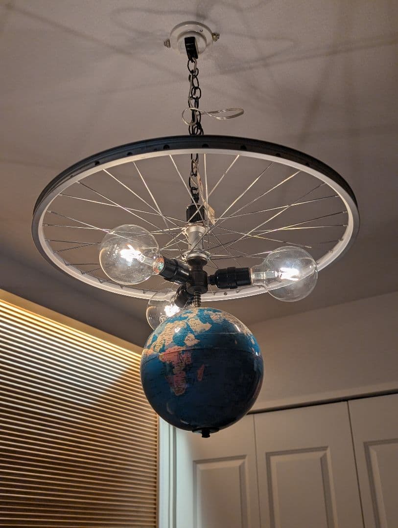acme ファニチャー　ジャーナルスタンダード　自転車　地球儀 ペンダントライト