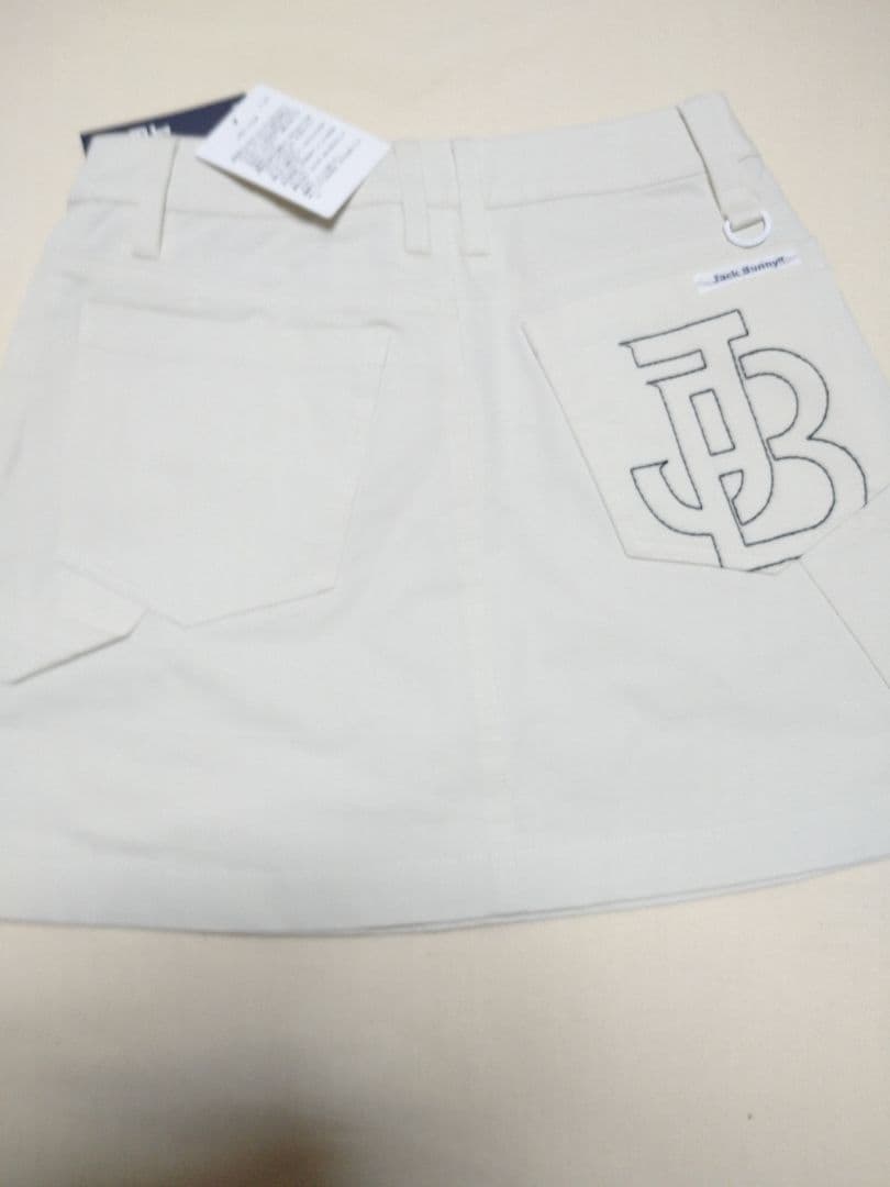 ホワイトスカート00サイズXS ジャックバニー レディース ゴルフウェア 新品