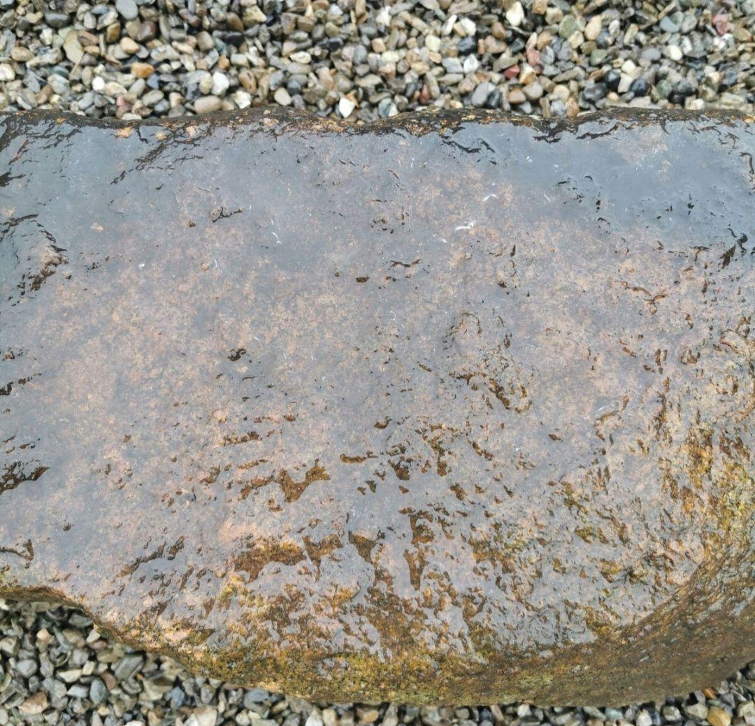 鞍馬石　54キロ　庭石　石　石材　庭 坪庭　ガーデニング　置物　オブジェ