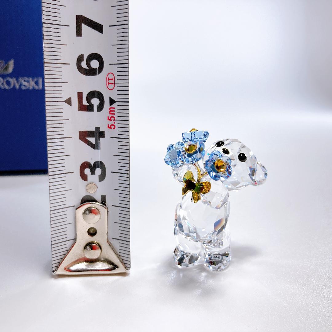 スワロフスキー Krisベア Forget-me-not 置物　|2821|☆