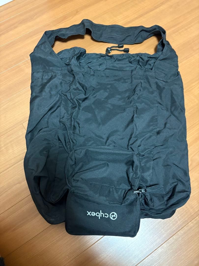 cybex ブラックベビーカー 折りたたみ式　2023