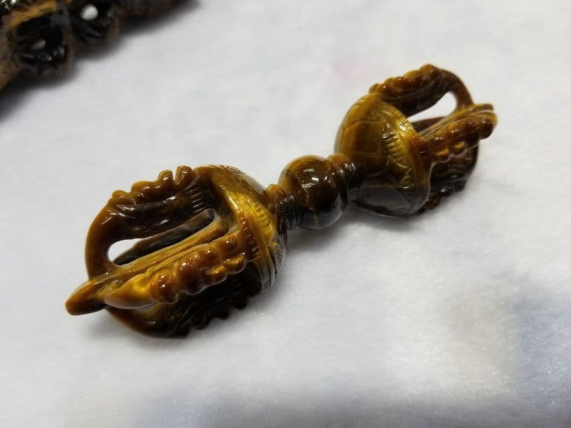 タイガーアイ　仏教道具