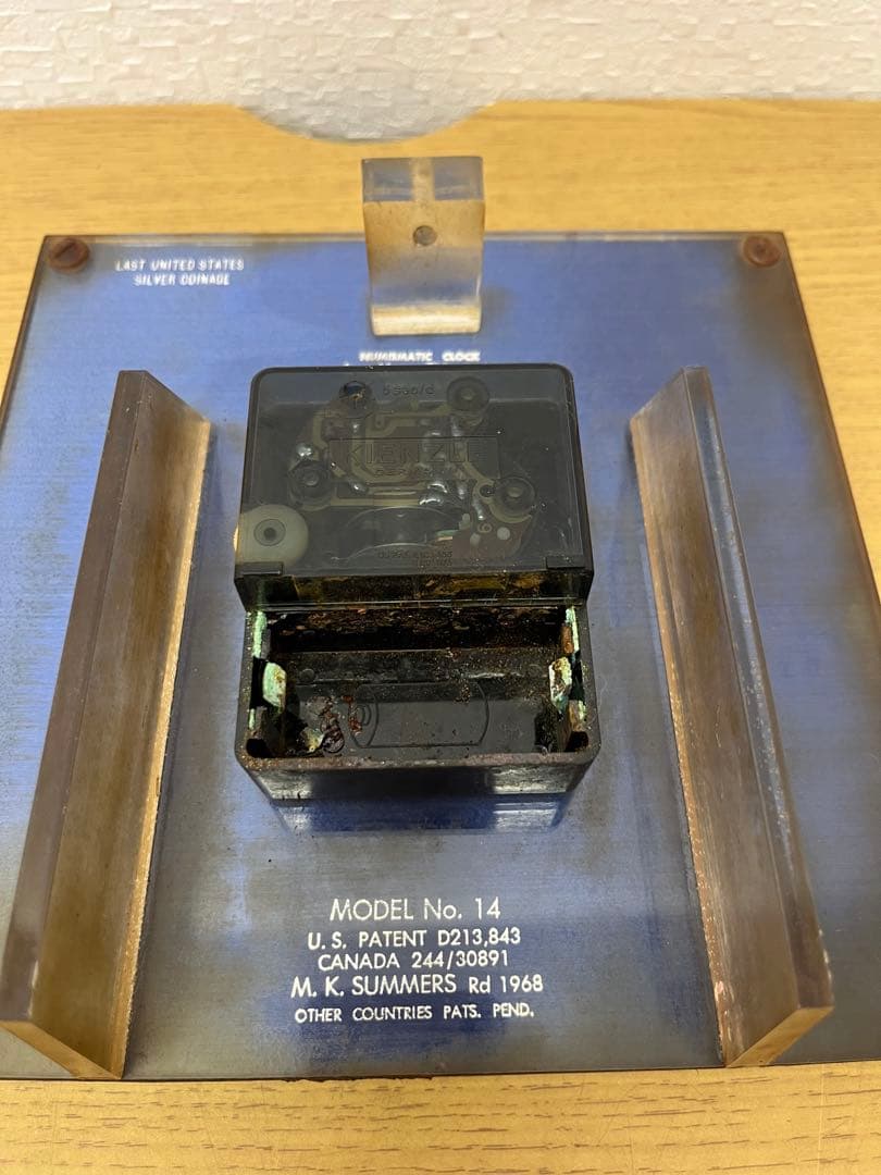 【昭和レトロ】SILVER ORBIT Marion-Kay 時計 アンティーク