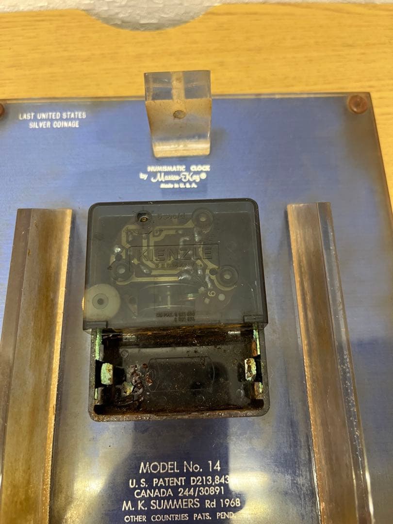 【昭和レトロ】SILVER ORBIT Marion-Kay 時計 アンティーク