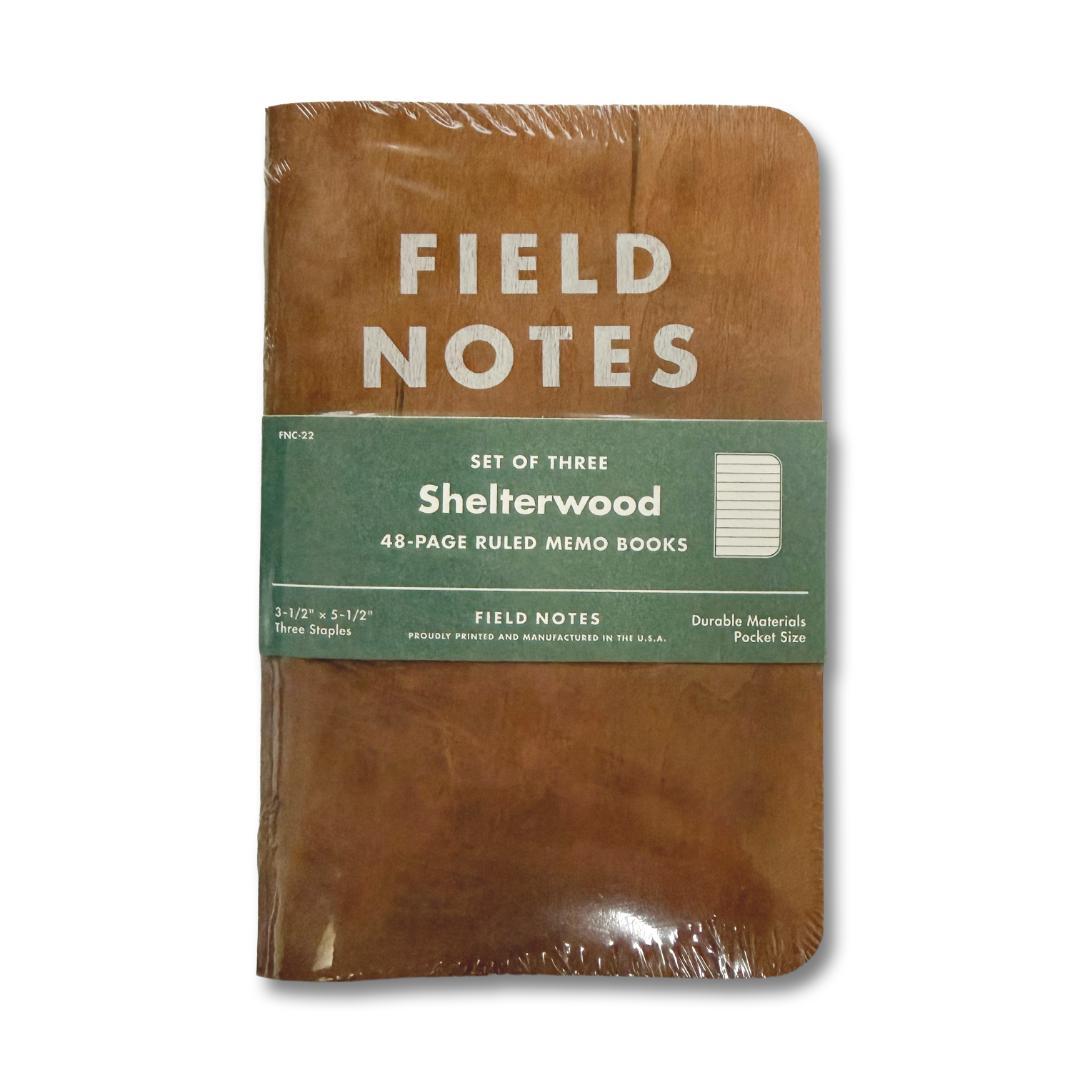 Field Notes Shelterwood 3冊セット（新品未開封）