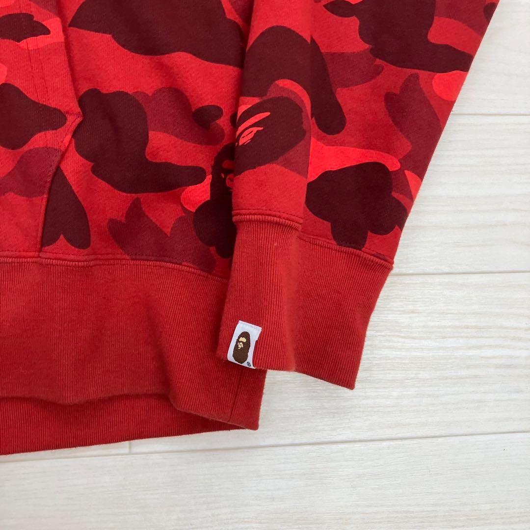 A BATHING APE アベイシングエイプ ダブルシャークパーカー