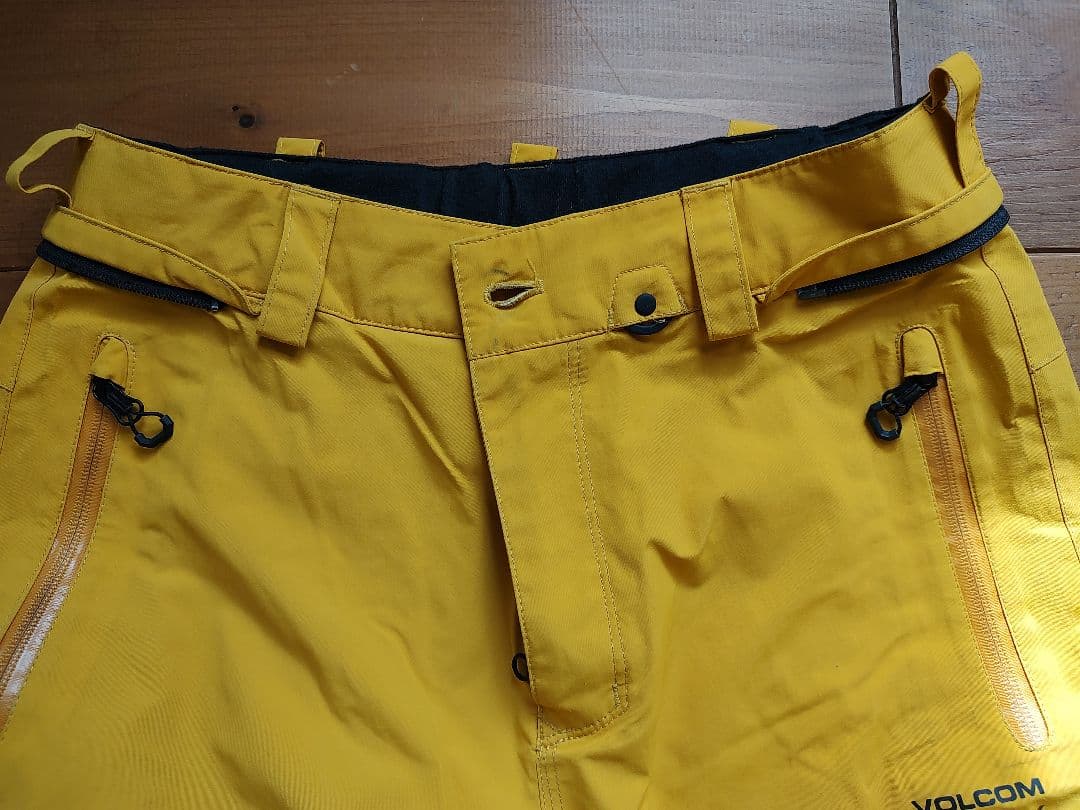 VOLCOM スノーボードパンツ イエロー　GORE-TEX