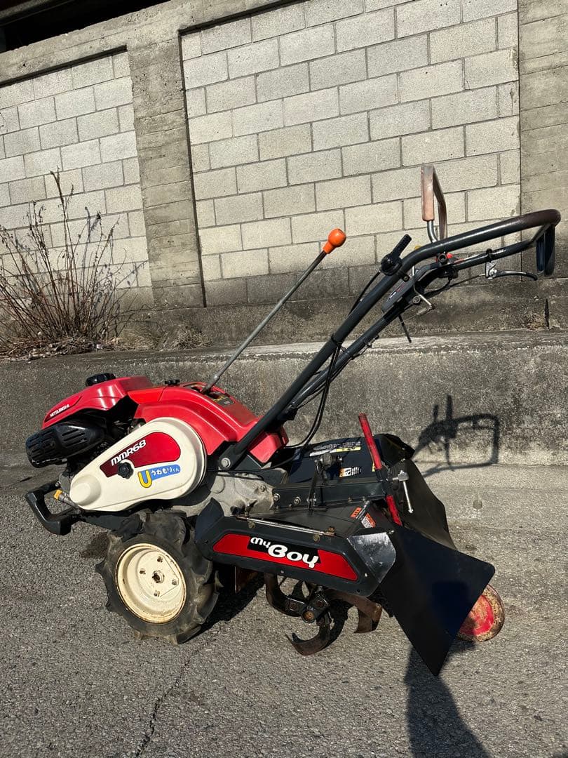 （動作確認済み）三菱農機 歩行型 MMR68 耕運機 中古 エンジンOK!!