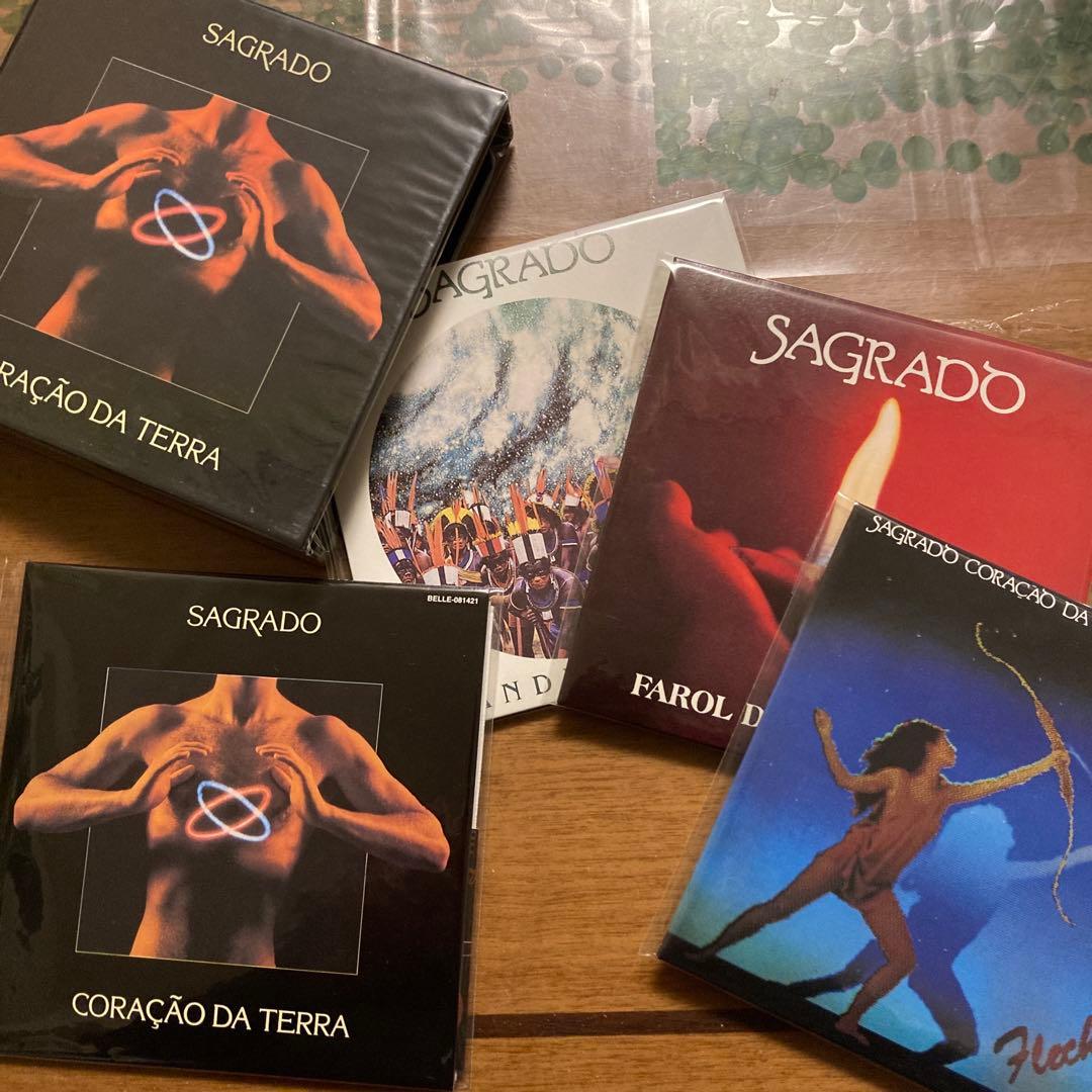 デ*ン様 【紙ジャケCD】【美品】国内盤サグラド・コラソン・ダ・テッラ4枚+限定