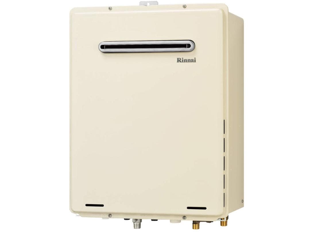 リンナイ ガスふろ給湯器 + リモコン + 配管カバー 3点セット 新品未使用