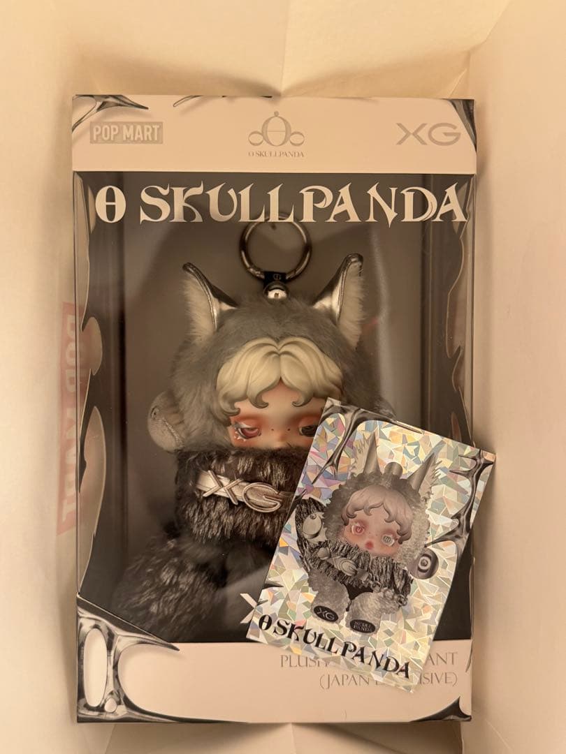 即購入◎特典付 SKULLPANDA XG コラボ スカルパンダ POPMART