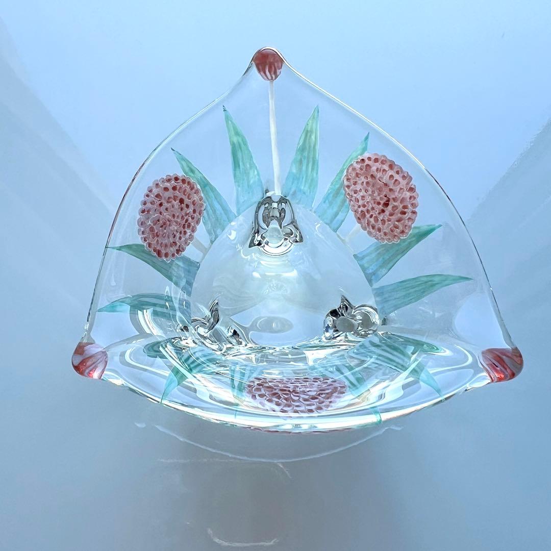 松岡装子 ガラス 器 希少 新品未使用