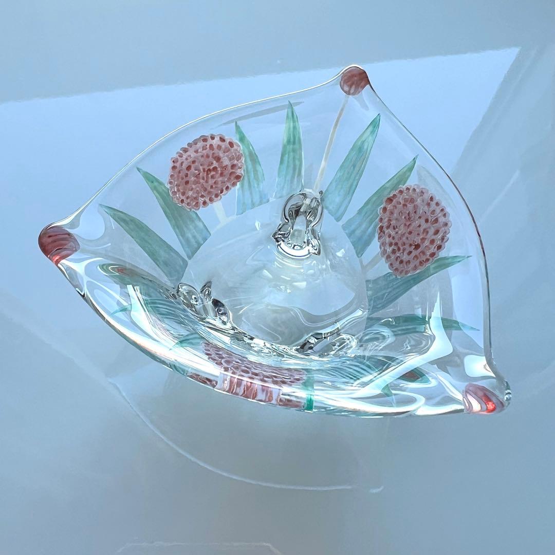 松岡装子 ガラス 器 希少 新品未使用