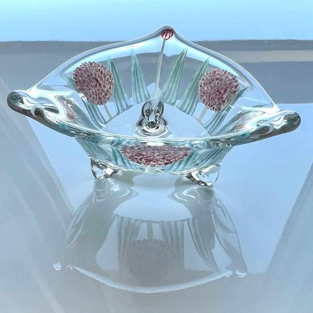 松岡装子 ガラス 器 希少 新品未使用