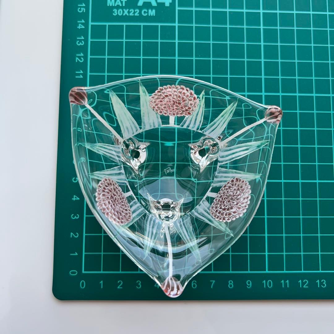 松岡装子 ガラス 器 希少 新品未使用