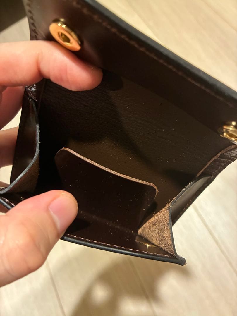 ワイルドスワンズ　タング　チョコ　サドルレザー