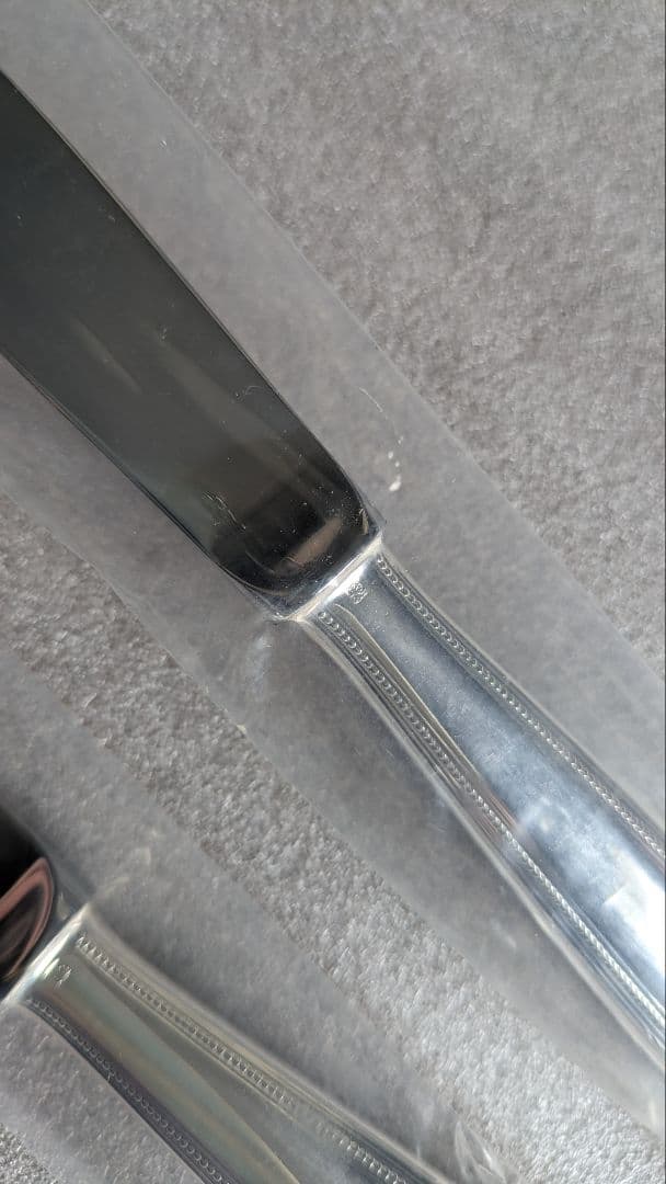 箱なし　クリストフル　スタンダードディナーフォーク　2本セット　パール