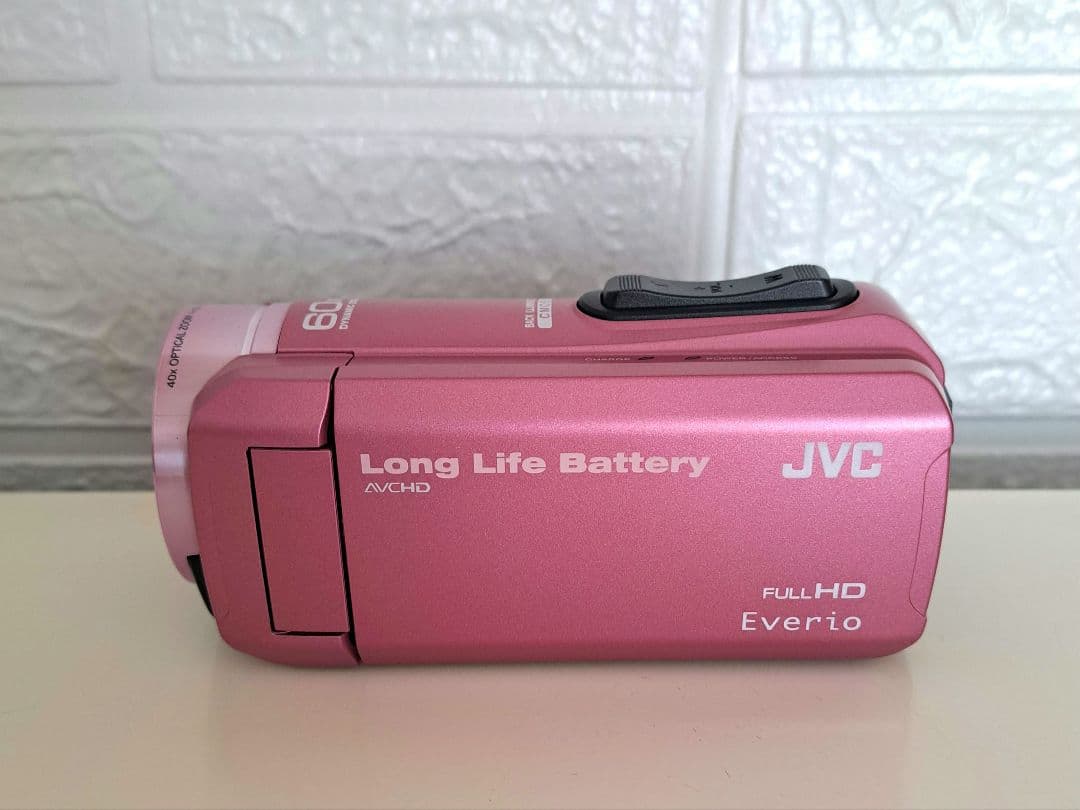 Victor JVC GZ-F100-P 2016年製 ビデオカメラ 付属品