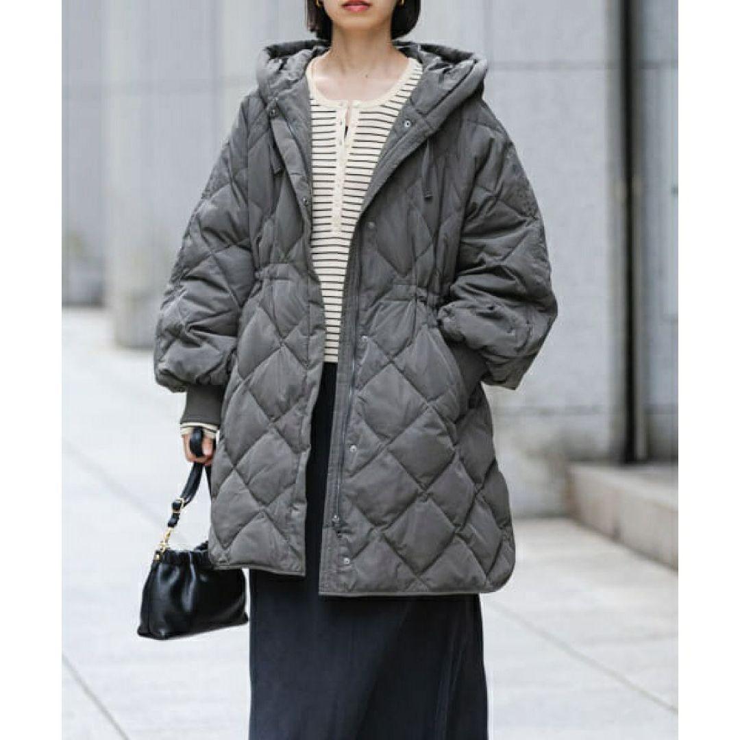 アーバンリサーチ キルティングドロストダウンコート ゆったり オーバーサイズ