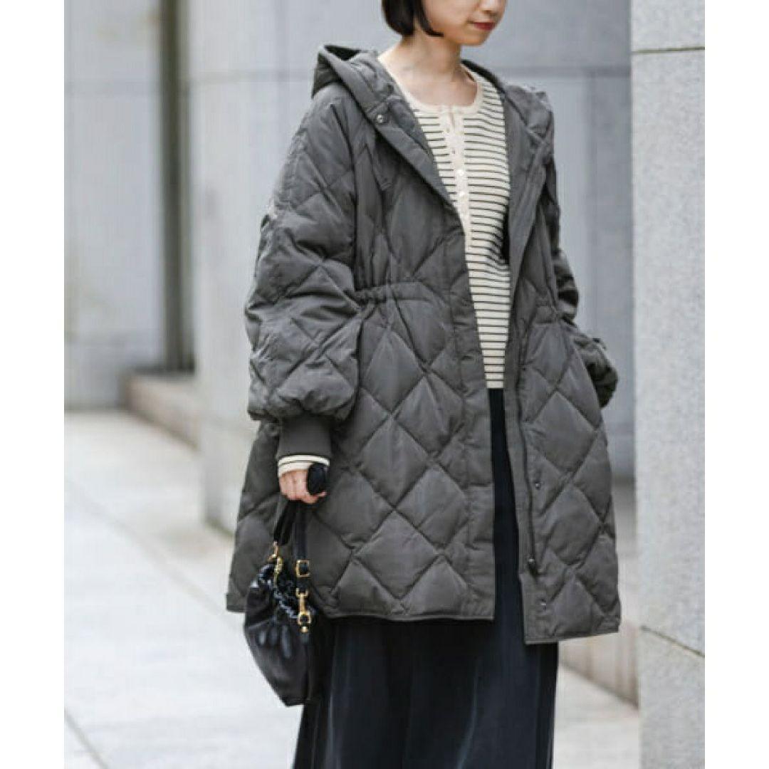 アーバンリサーチ キルティングドロストダウンコート ゆったり オーバーサイズ