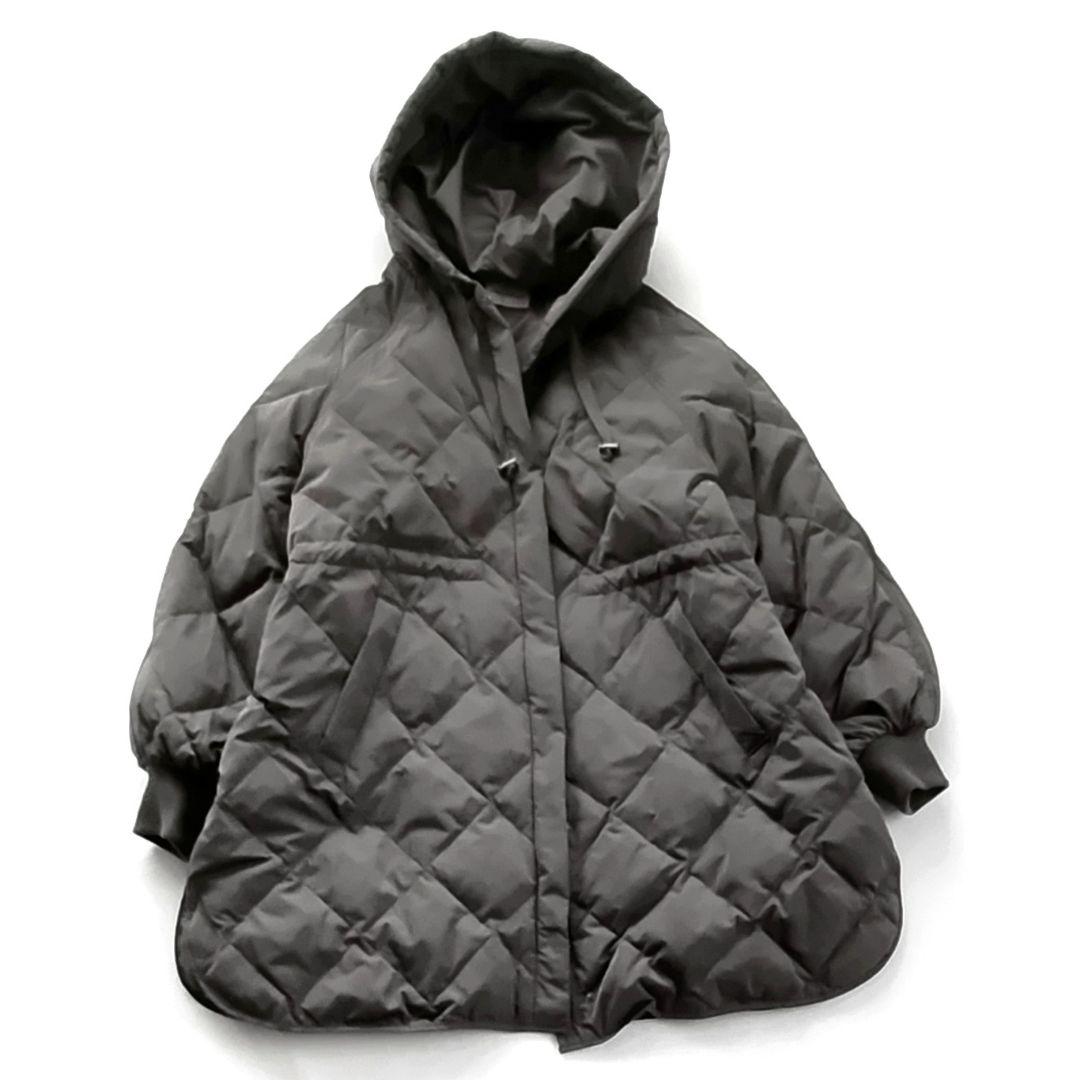 アーバンリサーチ キルティングドロストダウンコート ゆったり オーバーサイズ