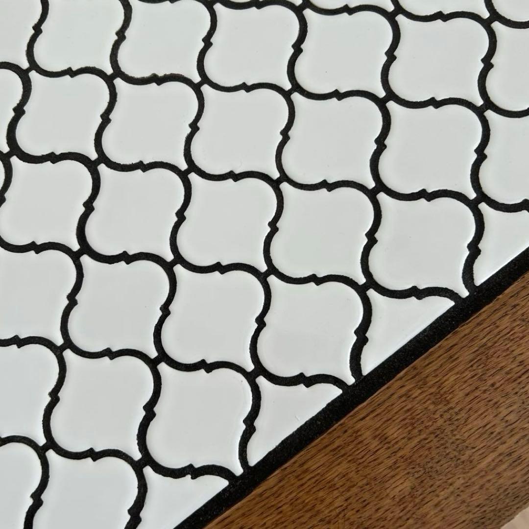 SWICTH リビングテーブル ローテーブル タイル 無垢材 北欧 コラベル