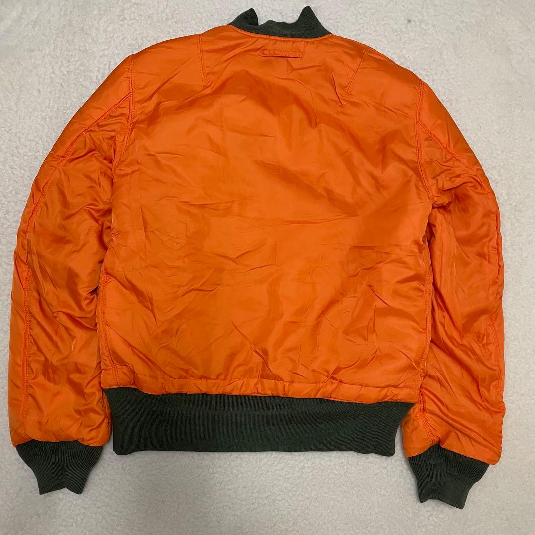 ALPHA アルファ MA-1 フライトジャケット メンズ L Y2K カーキ