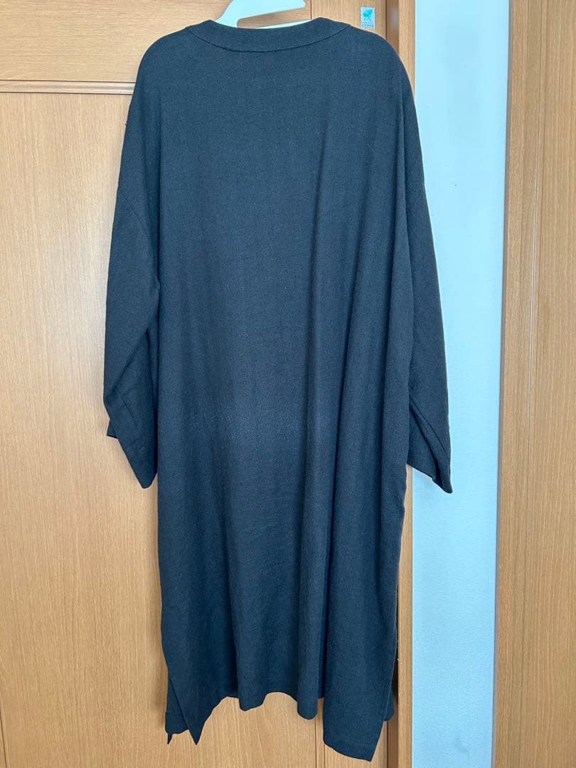 rehellinen linen×wool coat