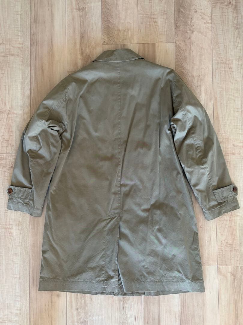 【MHL.】ダウンライナー付きステンカラーコート(オリーブ)