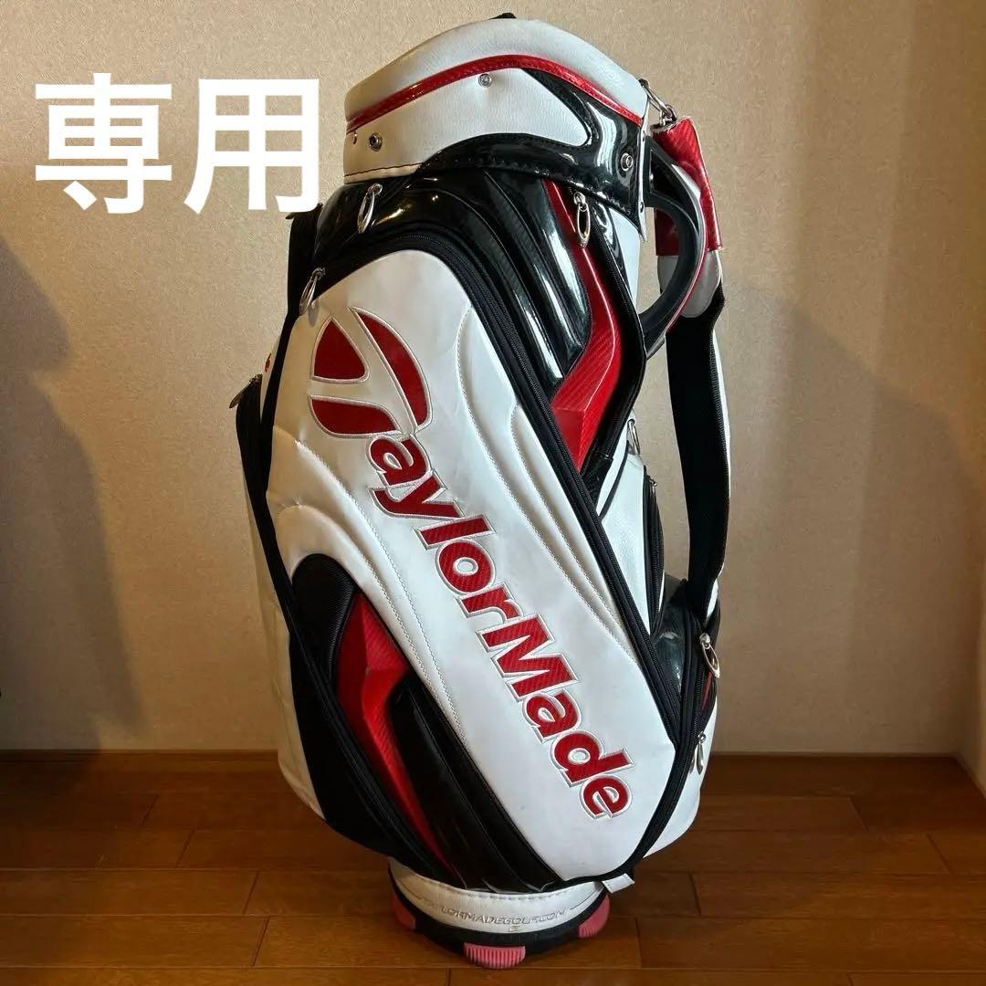 TaylorMade キャディバッグ ホワイト/レッド