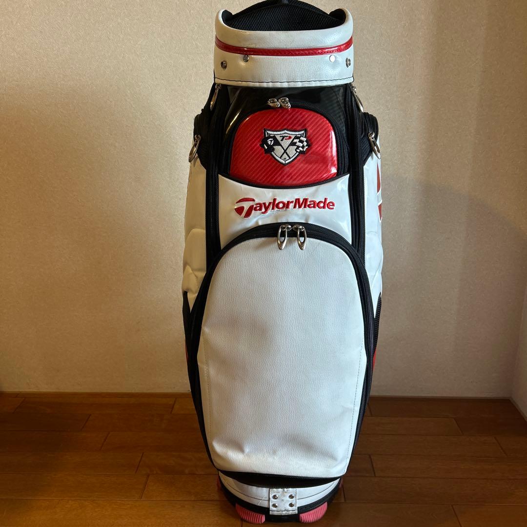 TaylorMade キャディバッグ ホワイト/レッド