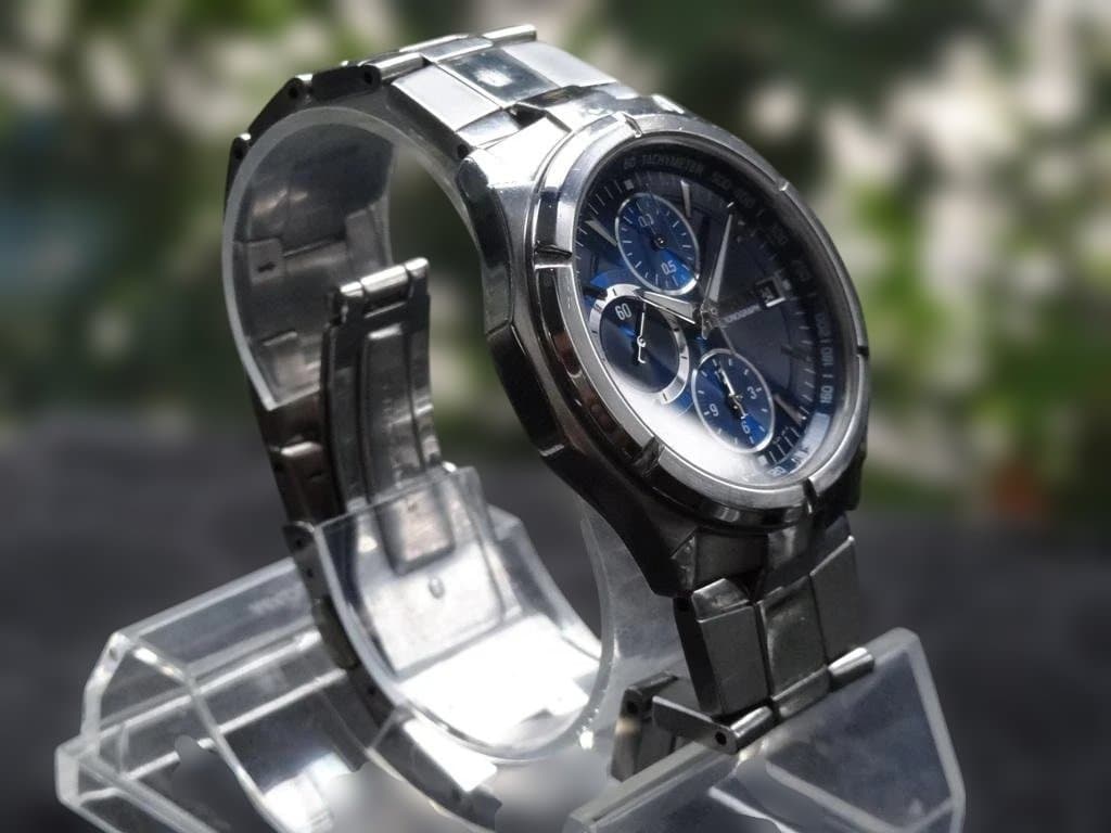 k*4様 SEIKO WIRED 7T92-0JK0 セイコー クロノグラフ 腕