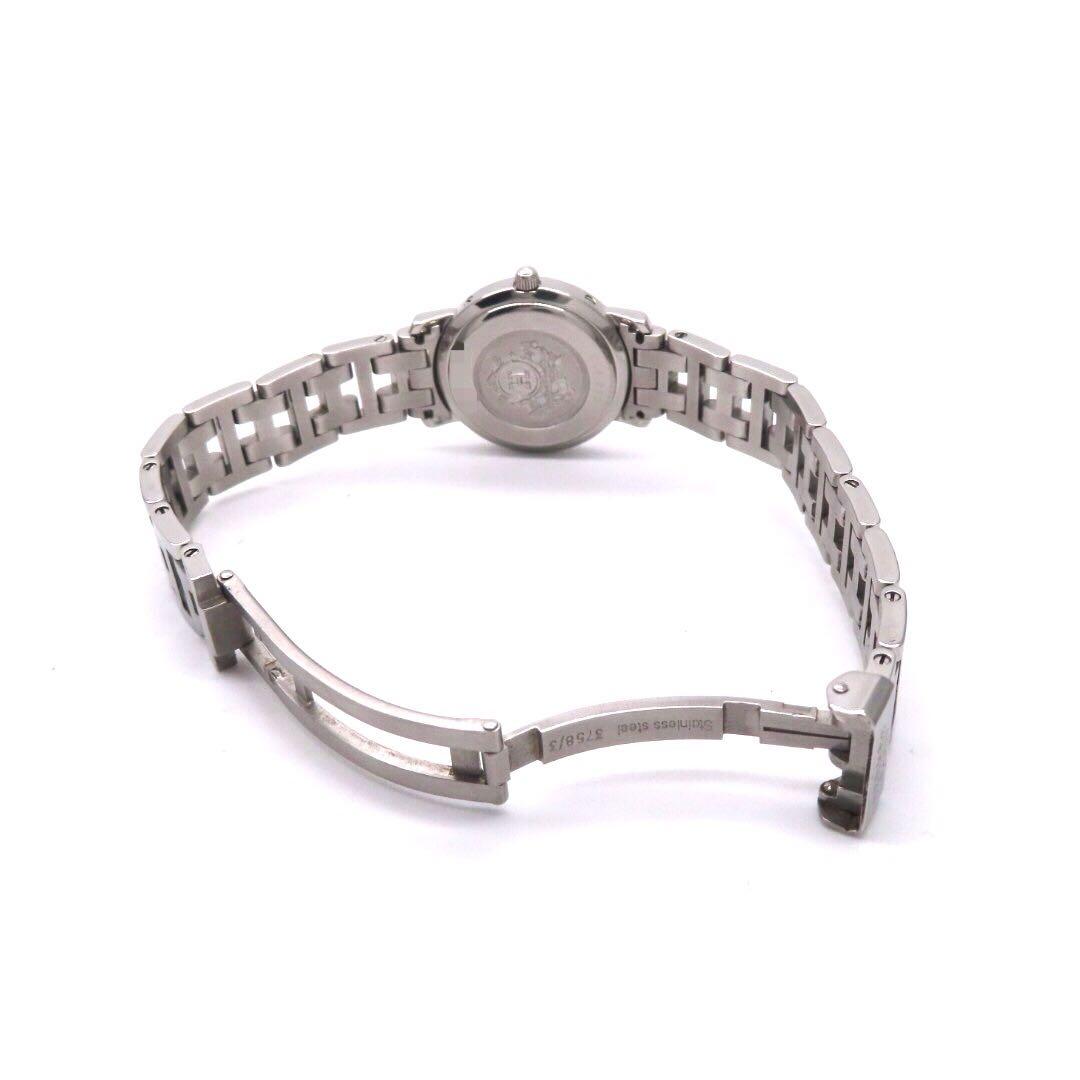 ☆極美品 CL4.210 HERMES エルメス 時計 クリッパー ブラック