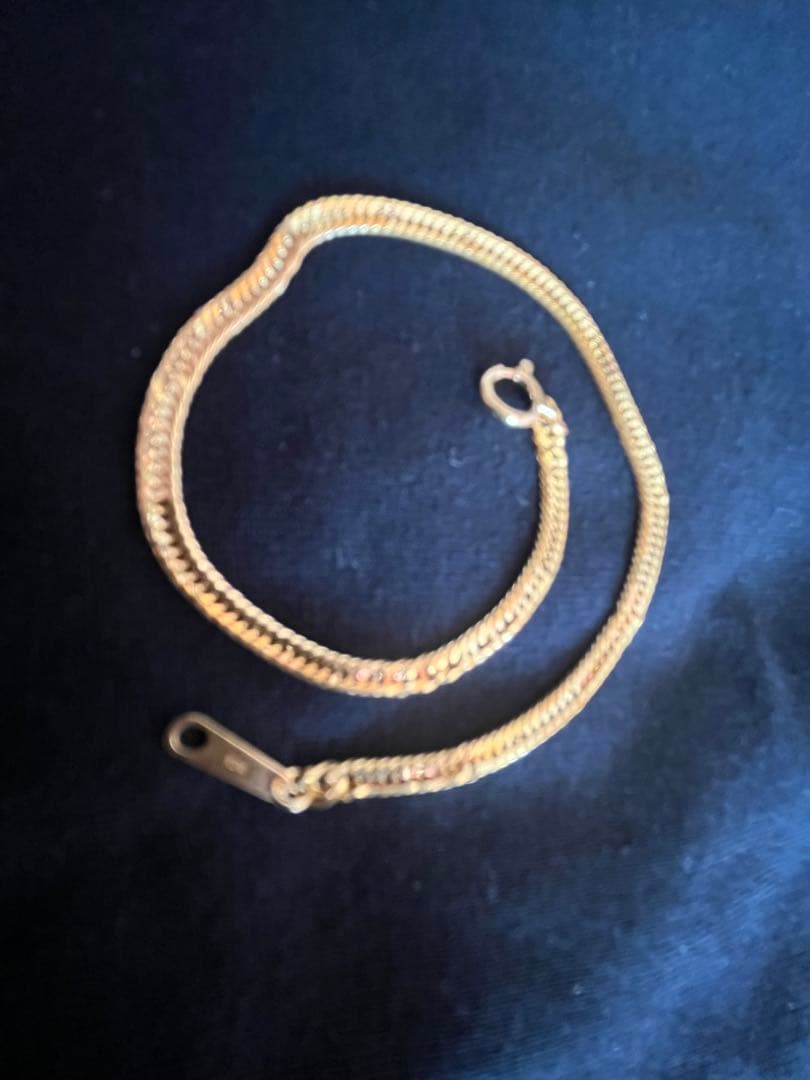 k24 シンプルブレスレット　3.47g 17.5㎝