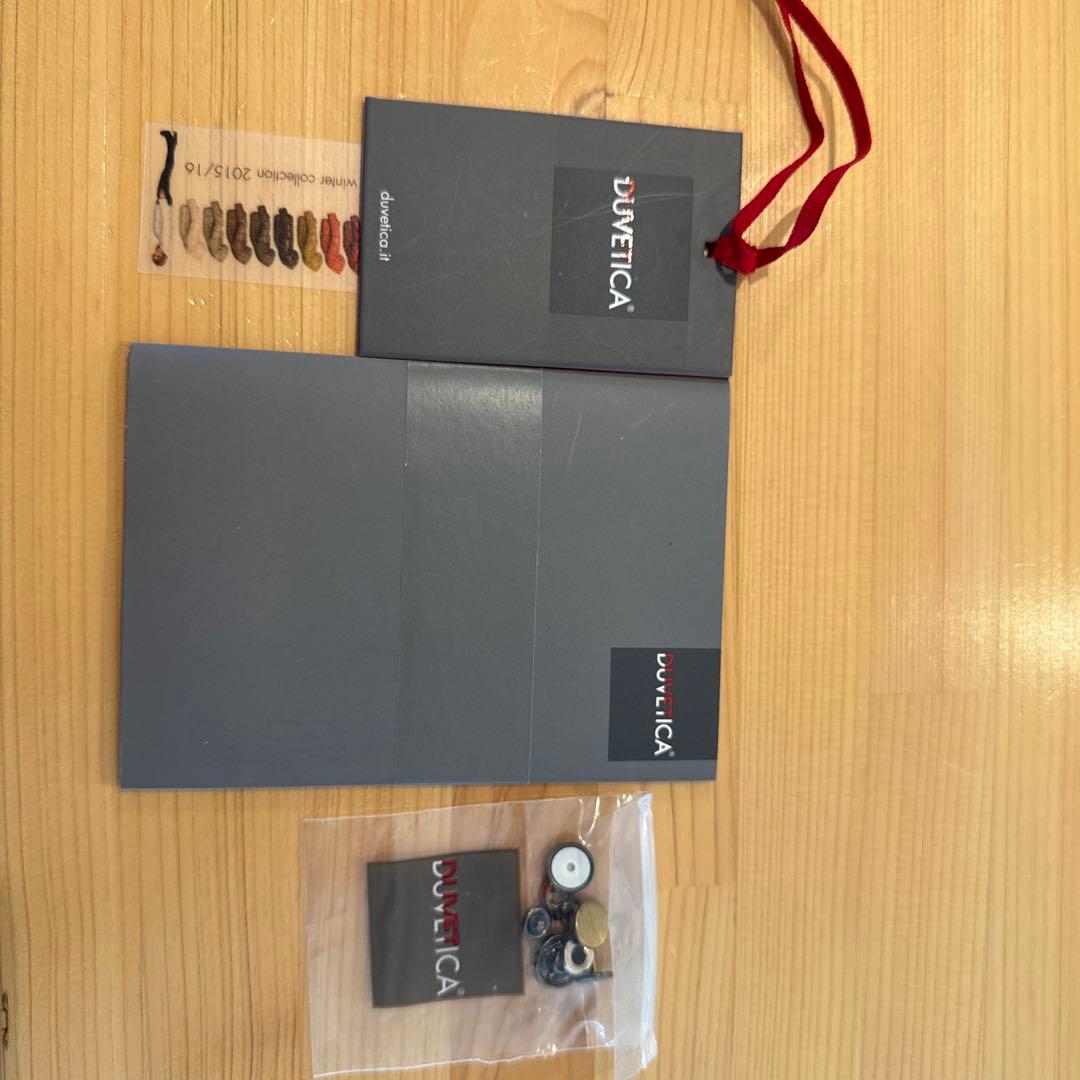 【こふぃ】DUVETICA マスタードカラーファー付きダウンベスト