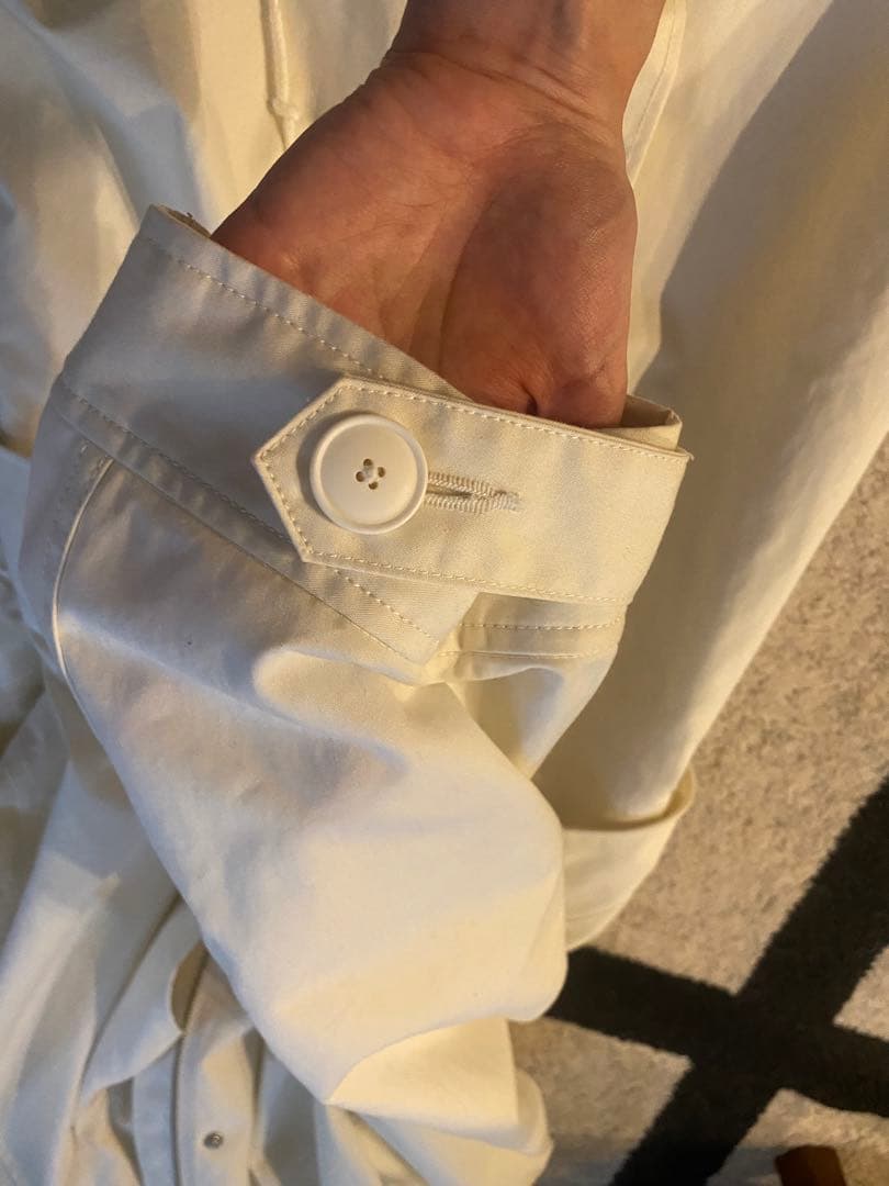 ＜LOEFF＞TCオックス ミリタリー スタンドカラー コート UNISEX