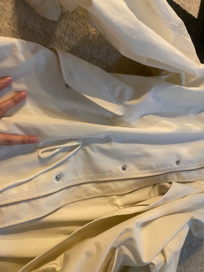 ＜LOEFF＞TCオックス ミリタリー スタンドカラー コート UNISEX