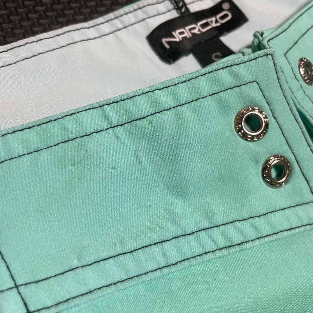 フィジーク サーフパンツ narcizo TURQUOISE 17 Sサイズ
