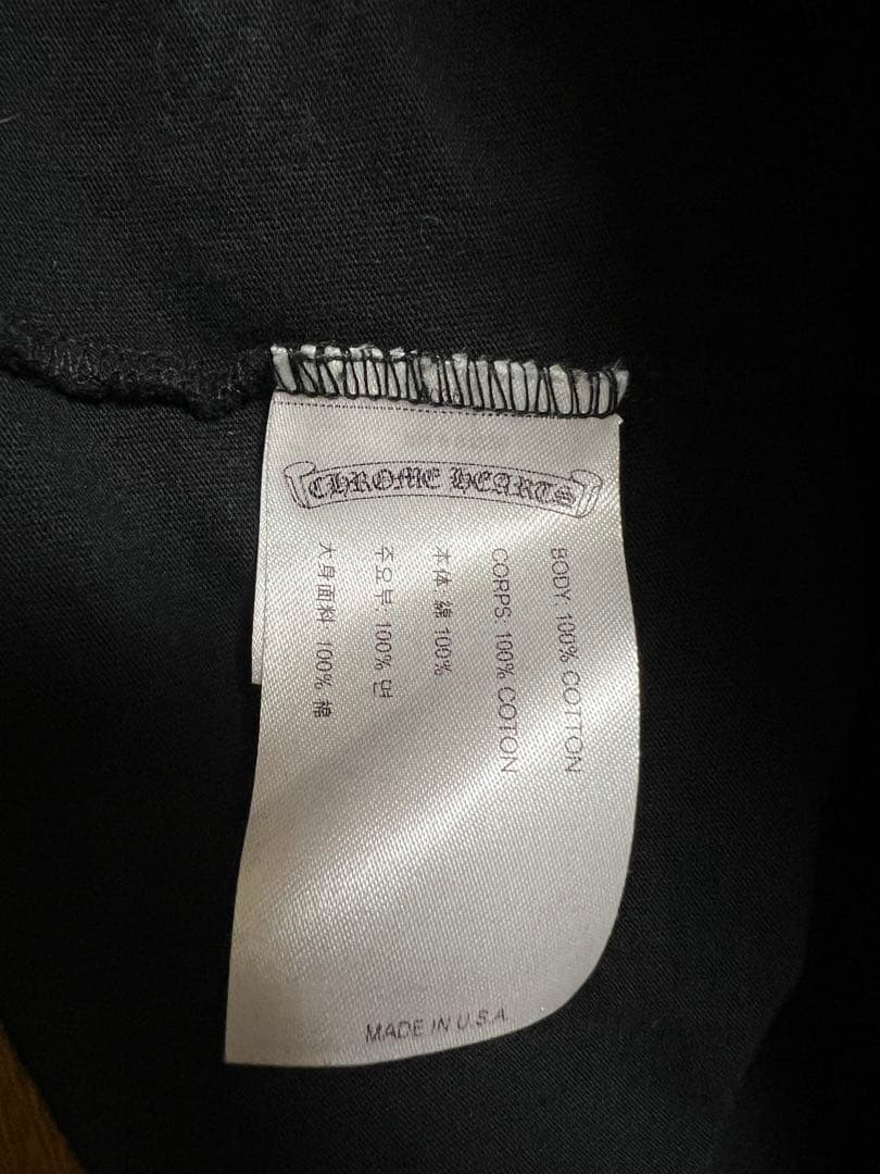 クロムハーツ　ネックロゴ　ロンT