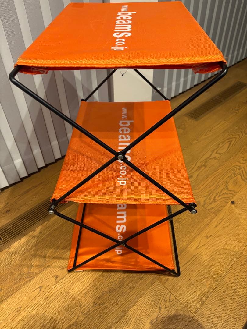 ビームス　フォールディングシェルフ　テーブル　キャンプ