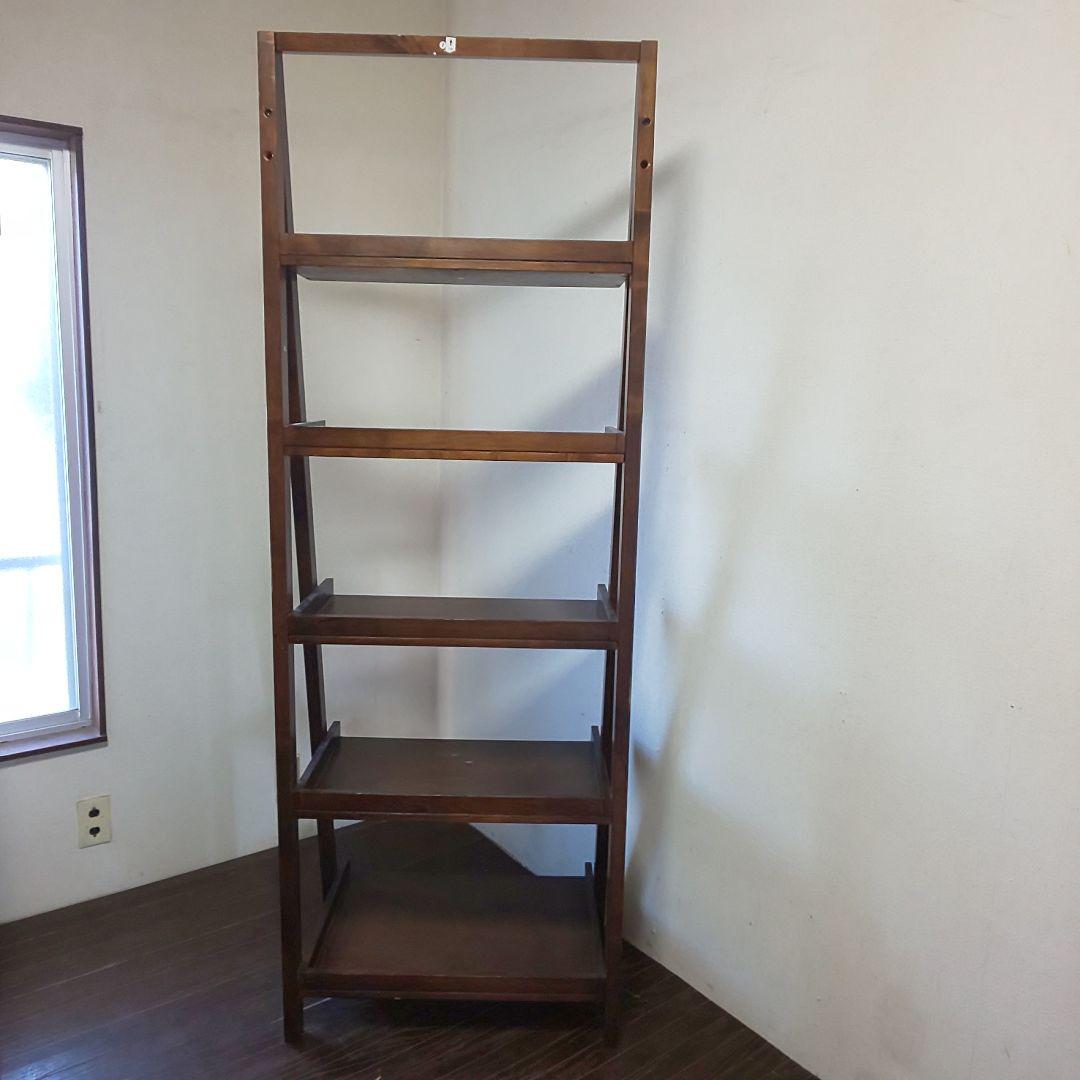 ニトリ 飾り棚 ５段木製ラック