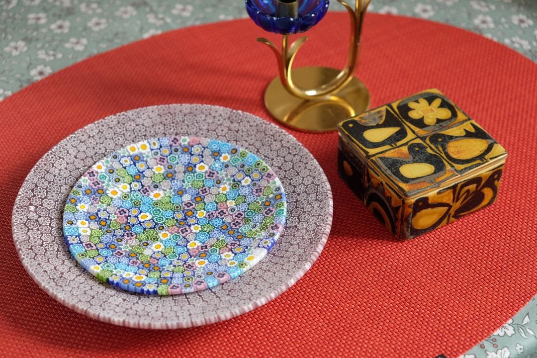 Baca バッカ テネラ 検)プレート アラビア クイストゴー ピンク パープル