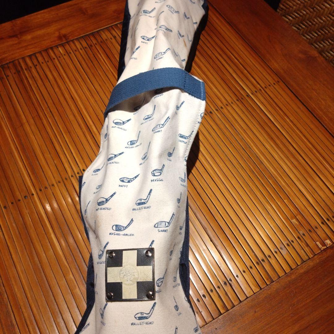 木ノ庄帆布×Mizuno　キャンバス×レザー キャディバッグ