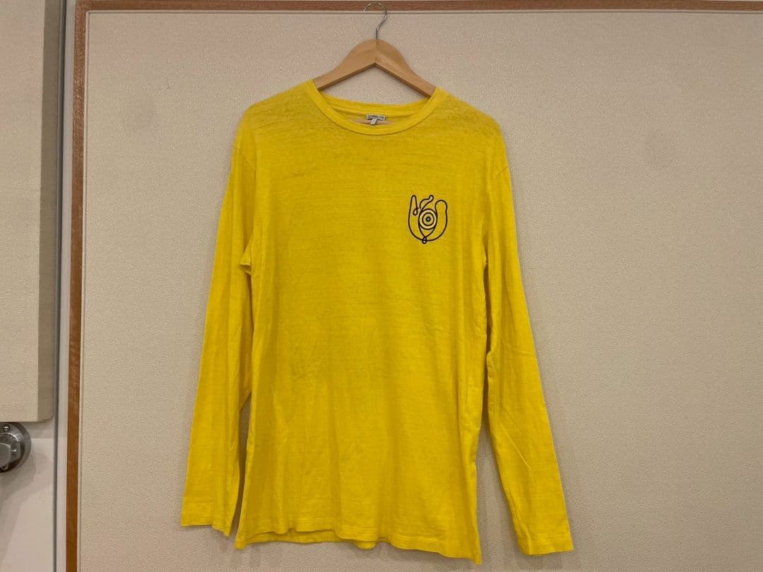 LOEWE イエロー 長袖カットソー