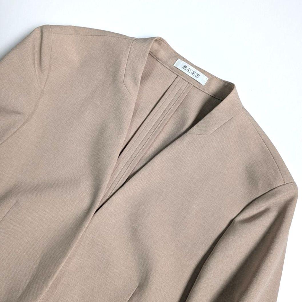 maruzoです！極美品 洗える PLST ノーカラージャケット