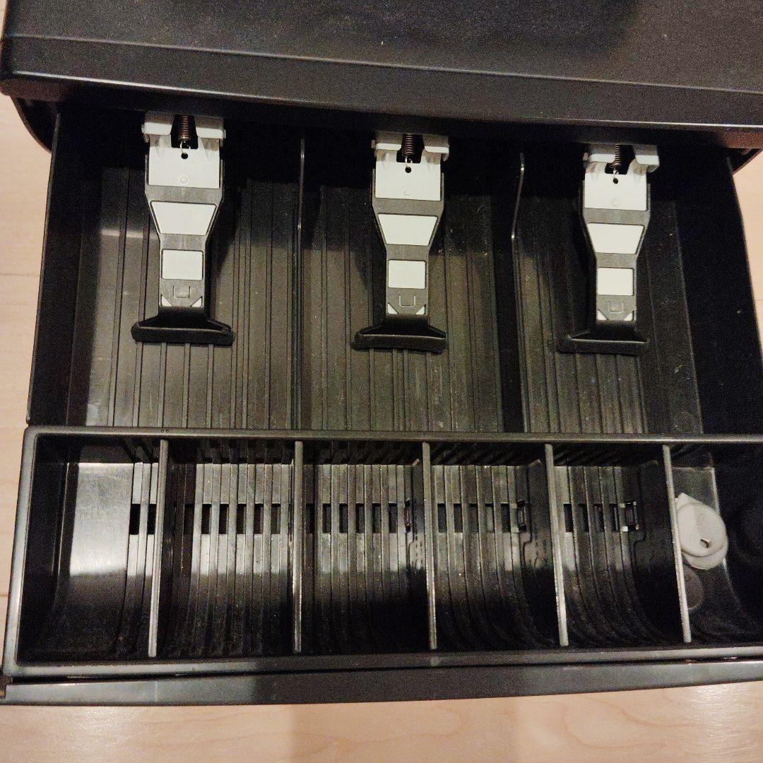 CASIO レジスター 赤色 引き出し式 使用済み。