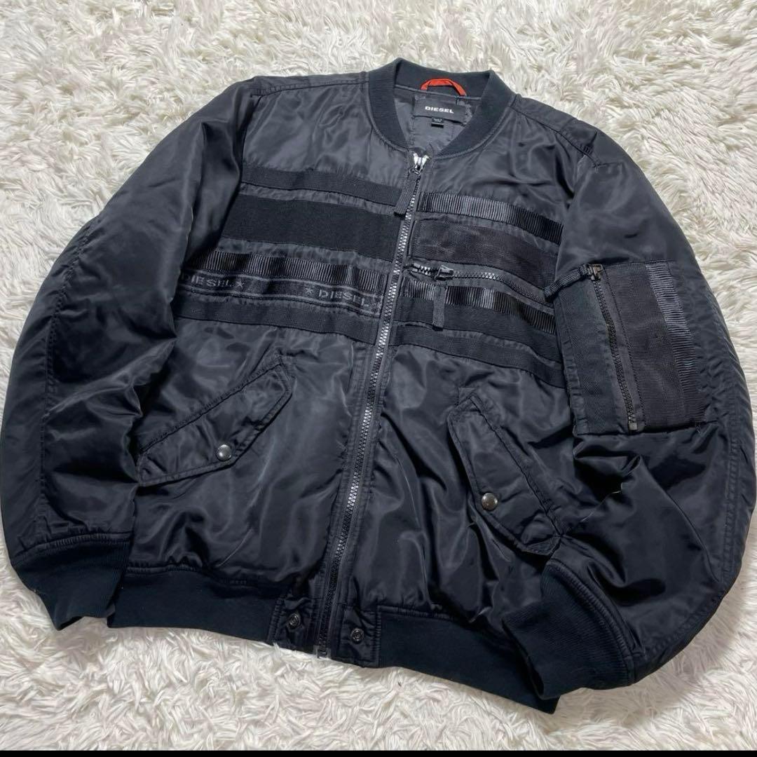 ミ*ク様 DIESEL ディーゼル　MA-1 ブラック