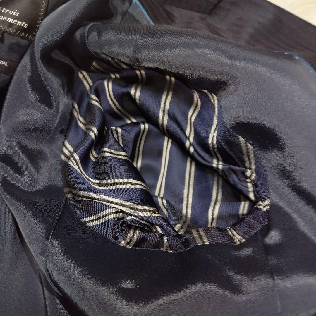 23区 ビジネススーツ パンツ スカート 3点セット ウール ブラック 40