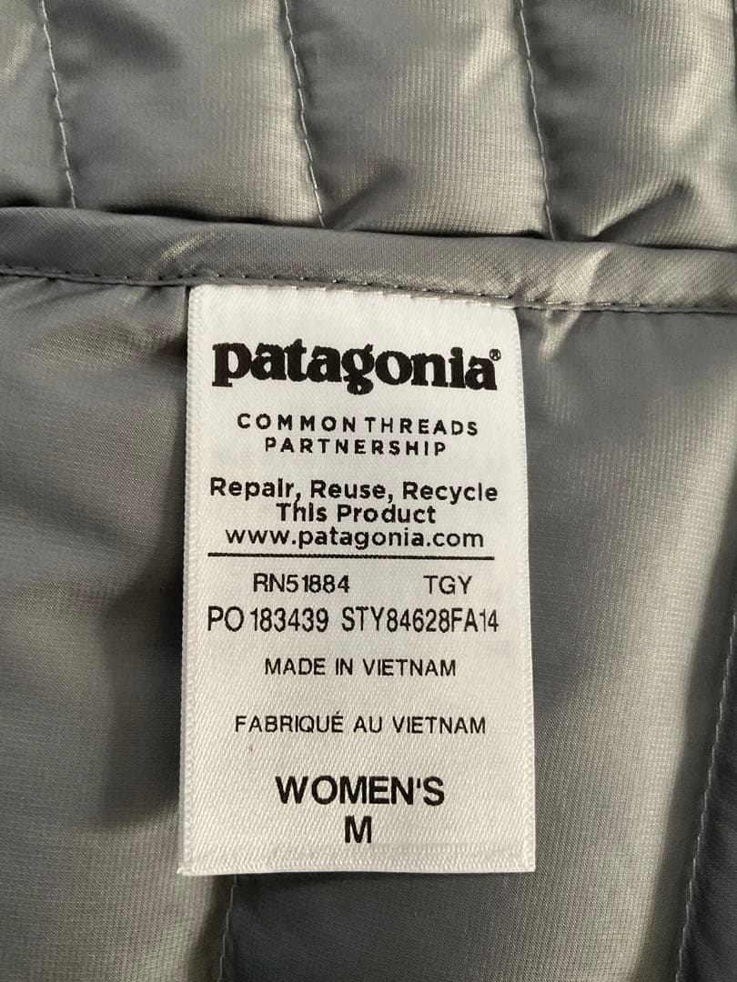 パタゴニア　ダウンベスト　レディース