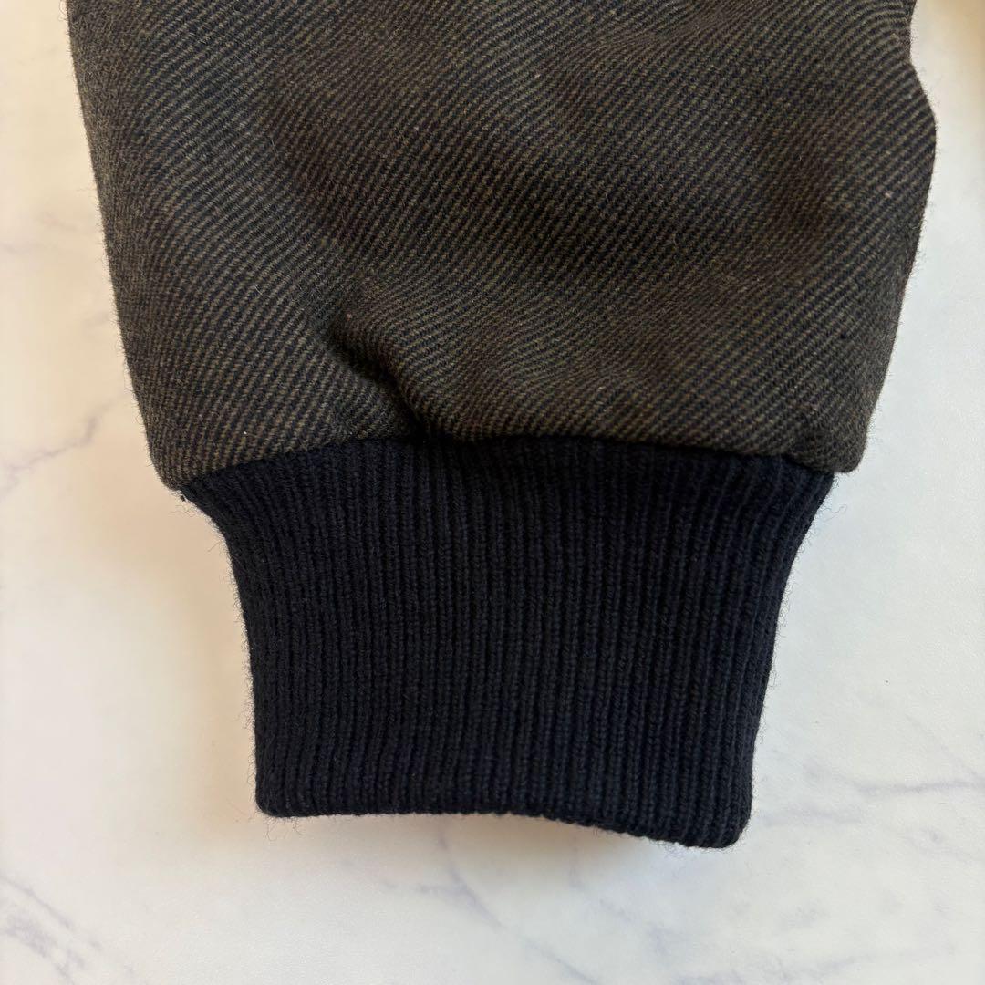 美品 TOMORROWLAND ウールツイード ニットコンビブルゾン 4.9万円